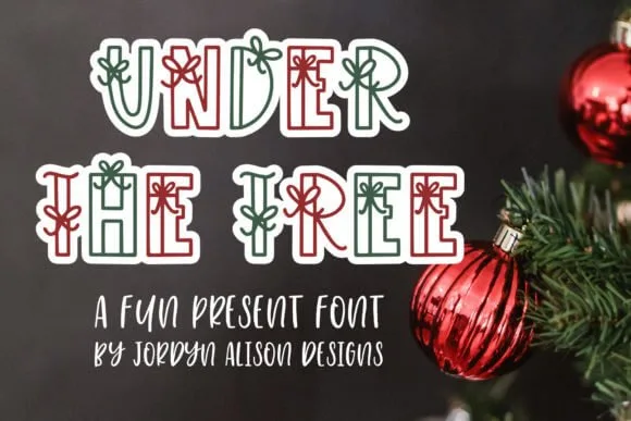 Under the Tree Font