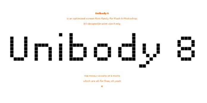 Unibody Pro Font