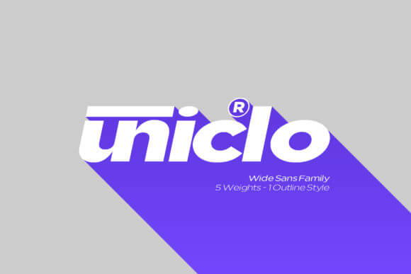 Uniclo Font