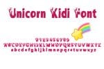 Unicorn Kidi Font