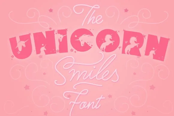 Unicorn Smiles Font