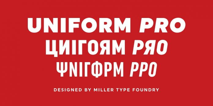 Uniform Pro Font