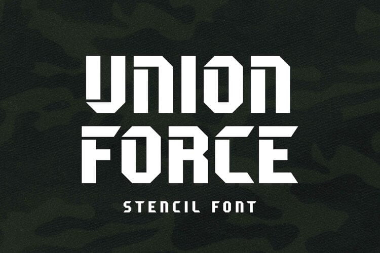 Union Force Font