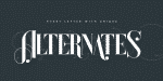 Unique VP Font
