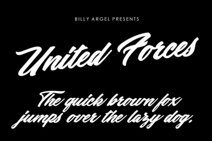 United Forces Font