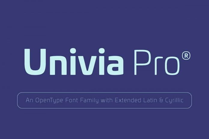Univia Pro Font
