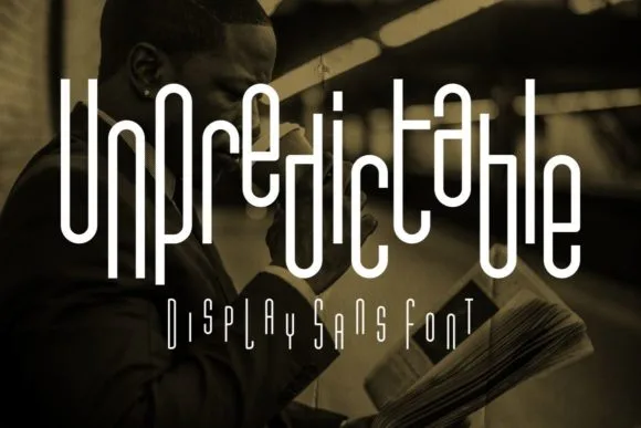 Unpredictable Font