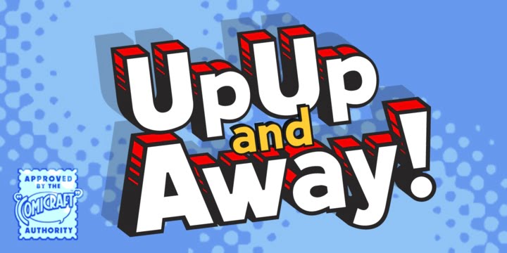 Up Up And Away Font Set