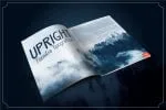 Upright Font