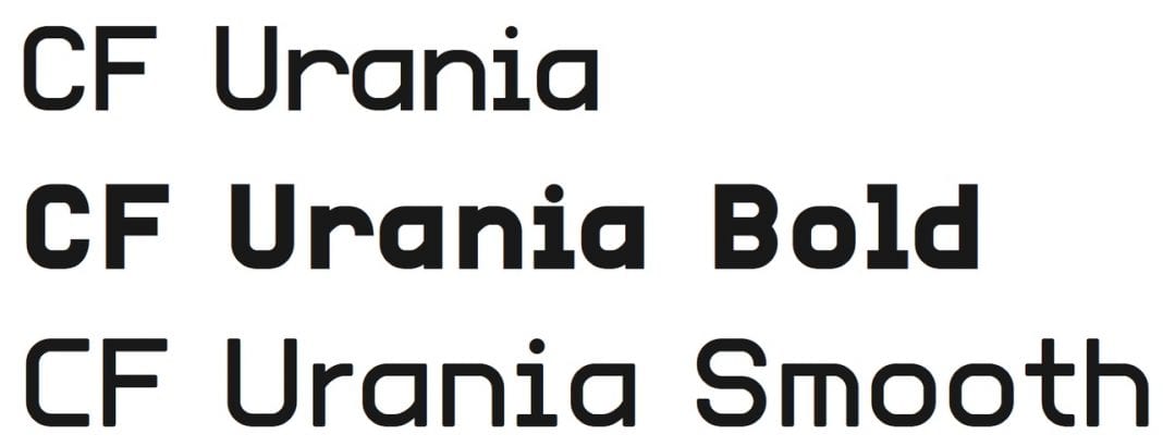 Urania CF Font