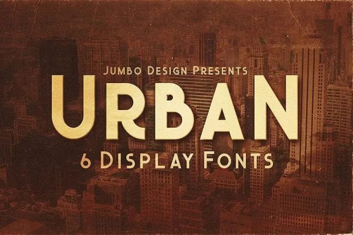 Urban Display Style Font
