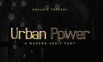 Urban Power - Modern Serif Font [2-Weights]