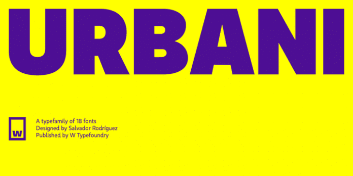 Urbani Font Family Urbani Font Family