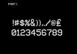VHS Glitch Font