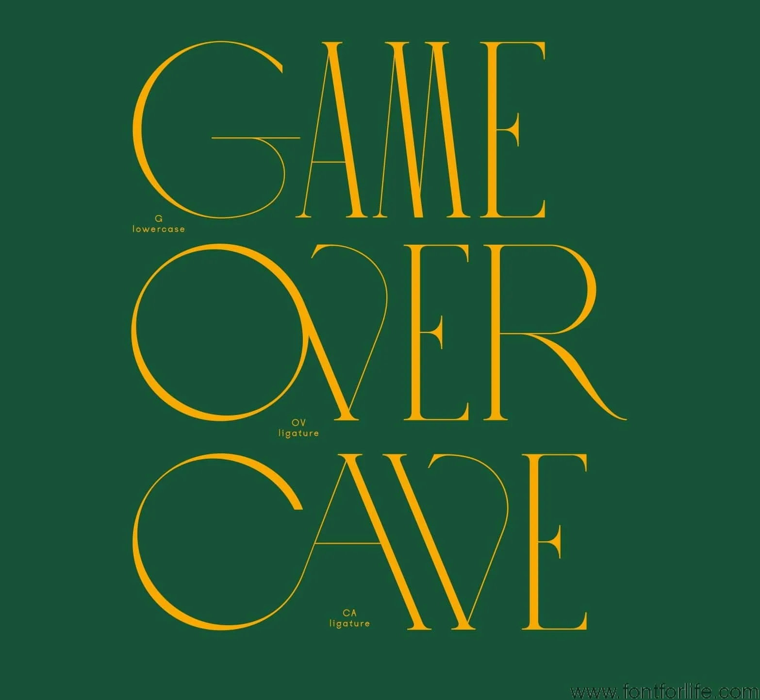 VJ Love Typeface Font