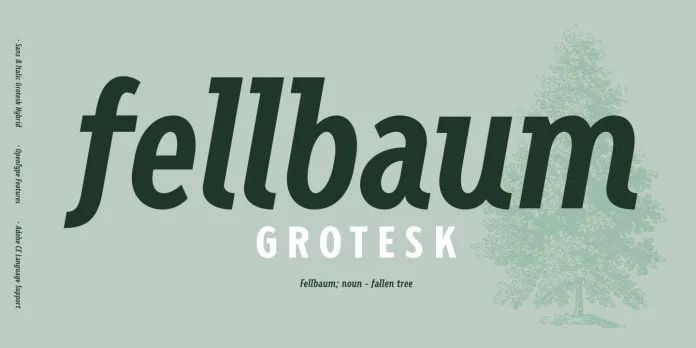 VTC Fellbaum Grotesk Font