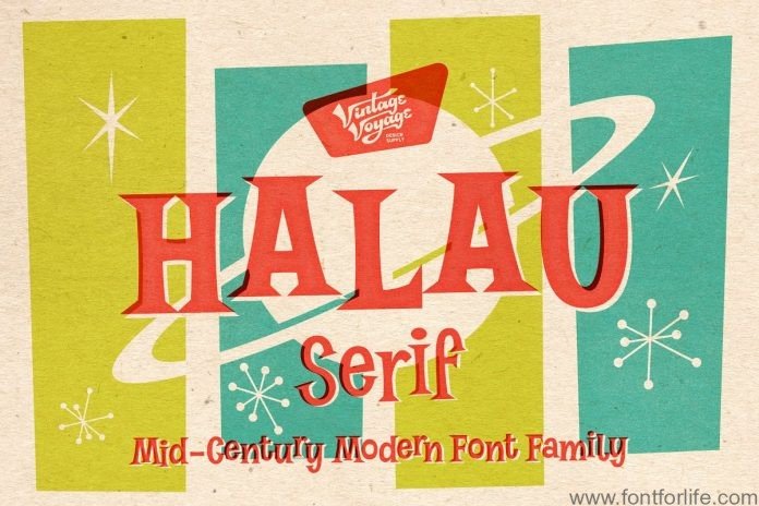 VVDS Halau Serif Font