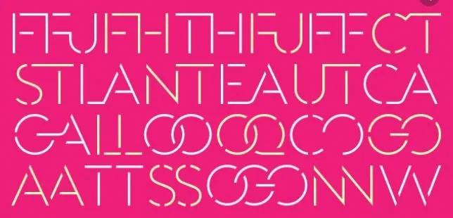 Vacant Font