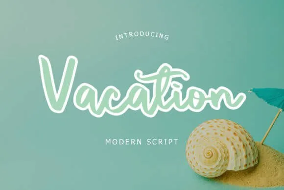 Vacation Font