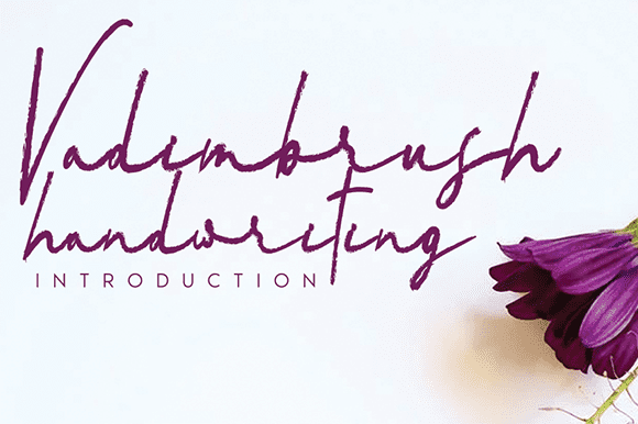 Vadimbrush Handwriting Font