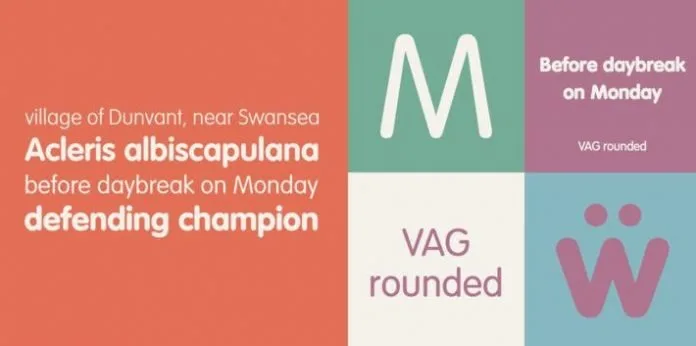 Vag Rounded Font