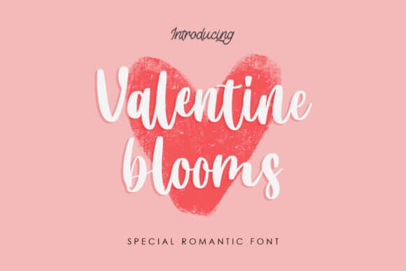 Valentine Blooms Font
