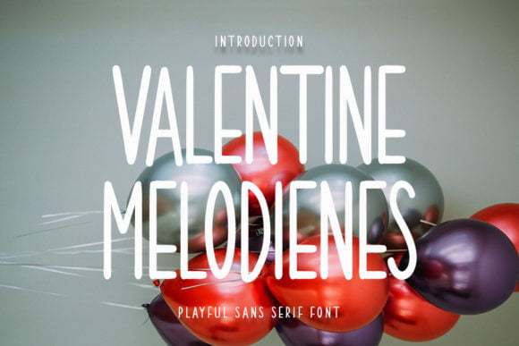 Valentine Melodienes Font