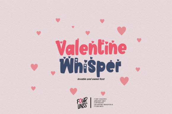 Valentine Whisper Font