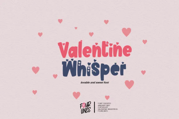 Valentine Whisper Font