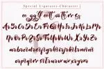Valentine dinner font