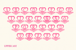 Valentines Monogram Font