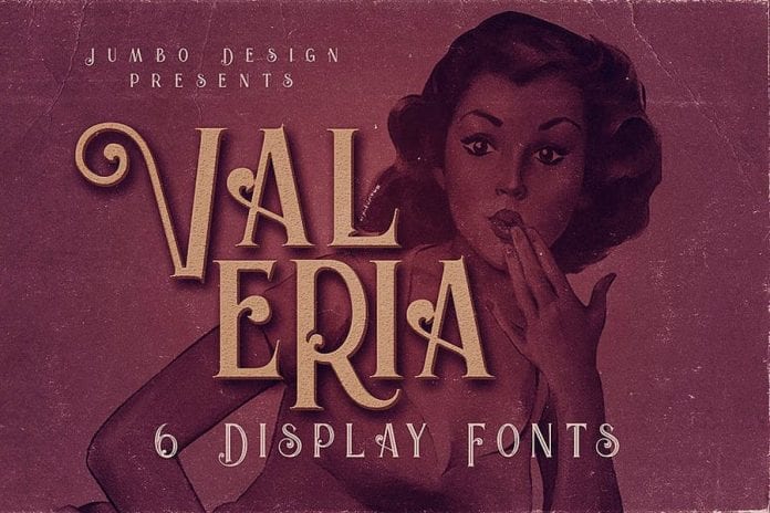 Valeria Display Font