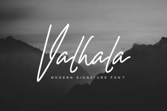 Valhala Font
