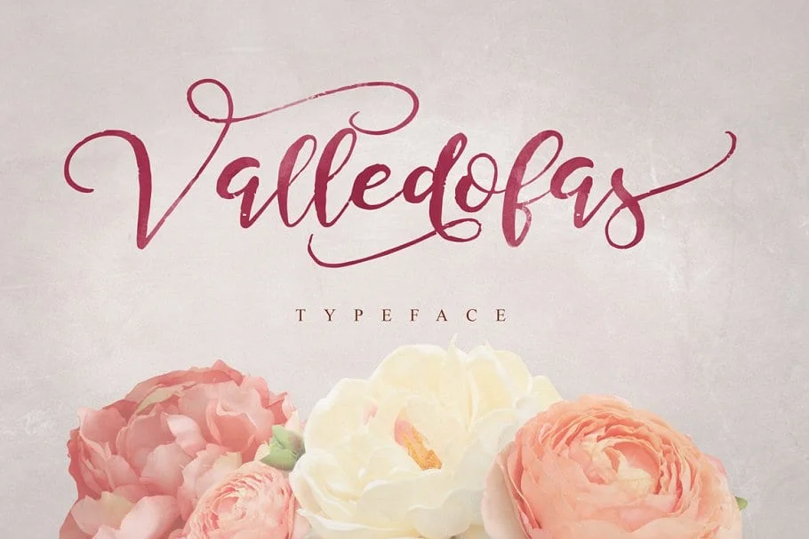 Valledofas Typeface Font