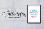 Valledofas Typeface Font