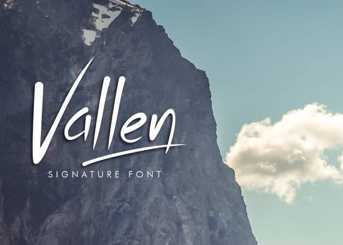 Vallen Font