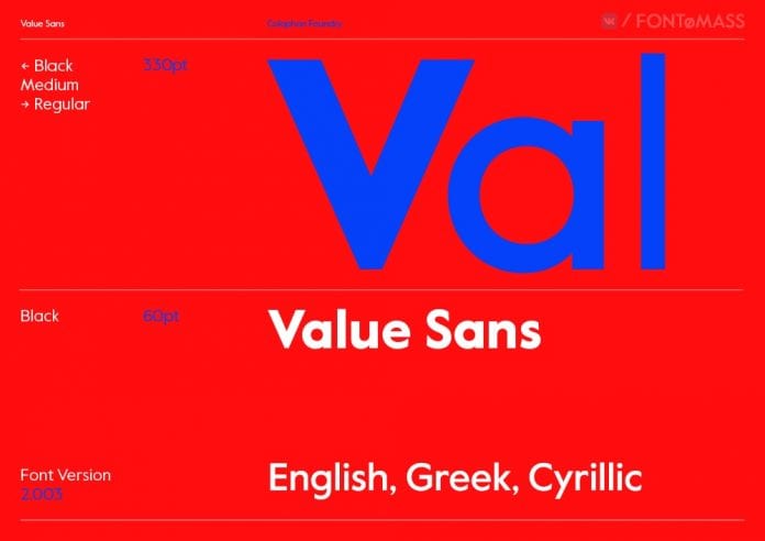 Value Sans Pro Font