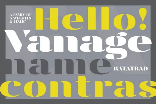 Vanage Font