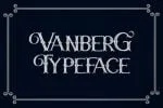 Vanberg Font