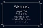 Vanberg Font