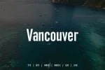 Vancouver - Gothic Typeface + WebFonts