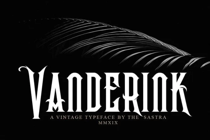 Vanderink Font