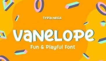 Vanelope - Fun Playful Font