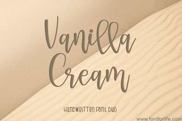 Vanilla Cream Font