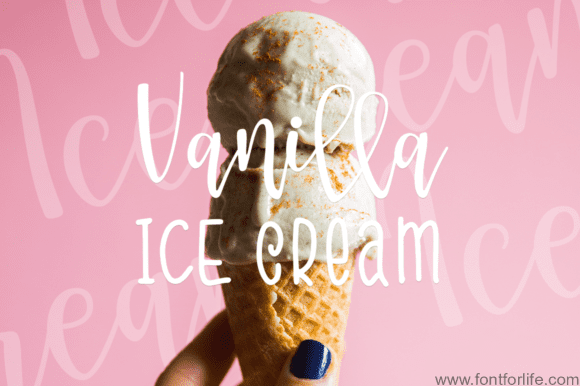 Vanilla Cream Font