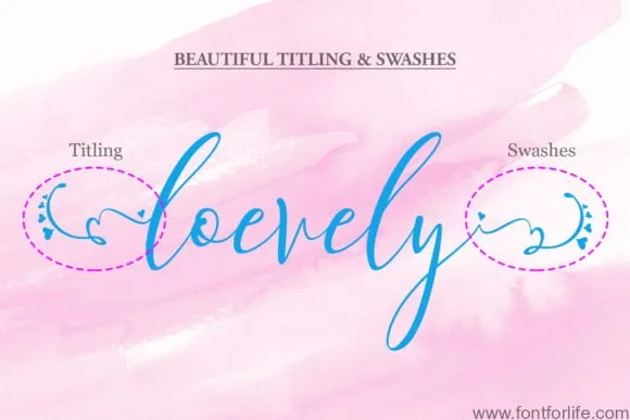 Vanilla Mermaid Beautiful Script Font