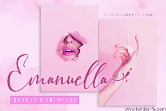 Vanilla Mermaid Beautiful Script Font