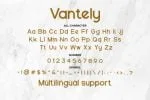 Vantely Font