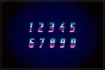 Vaporfuturism OTF Retrowave Font