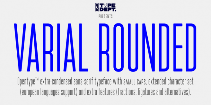 Varial Rounded Font Family